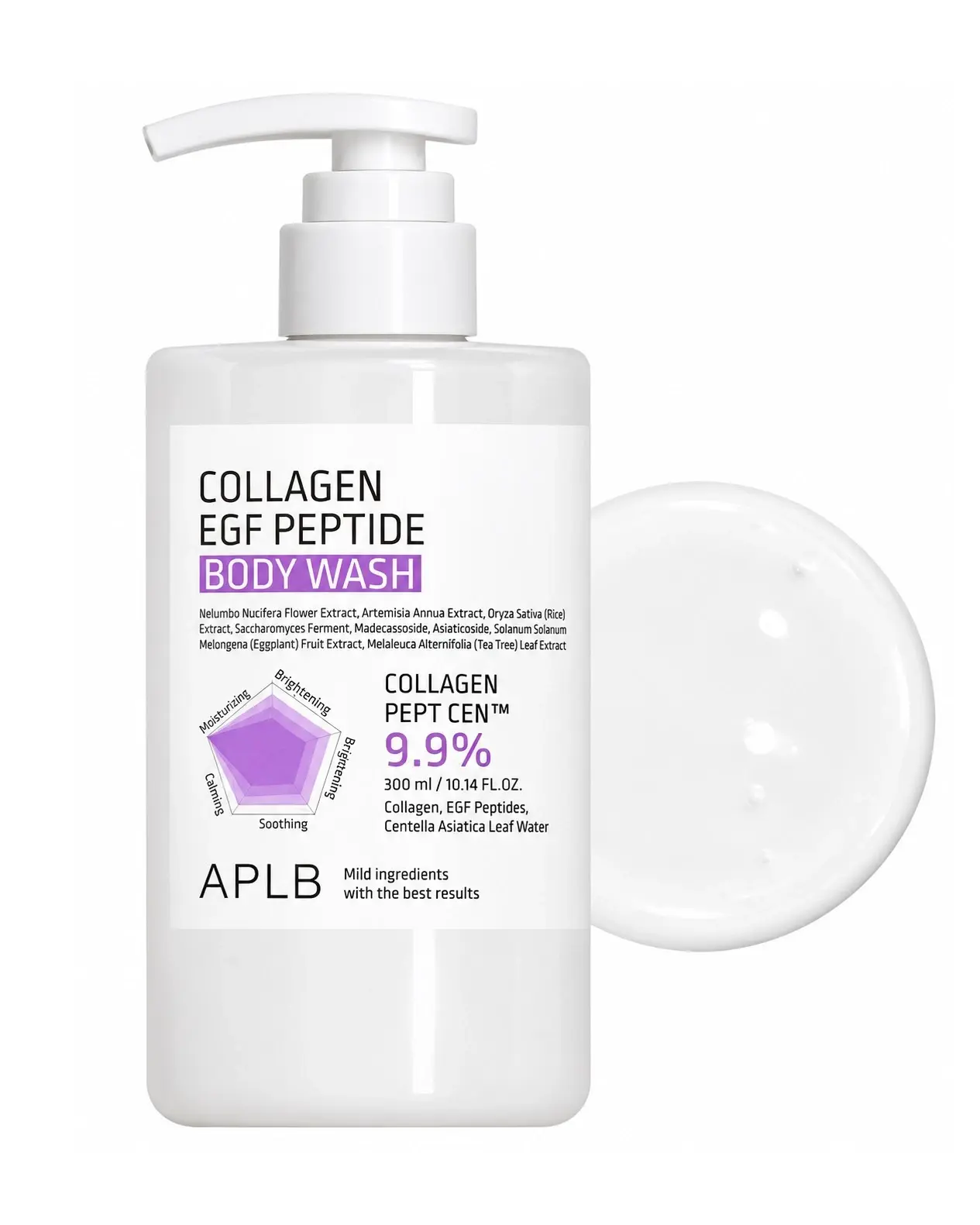 APLB Collagen EGF Peptide Body Wash 300ml