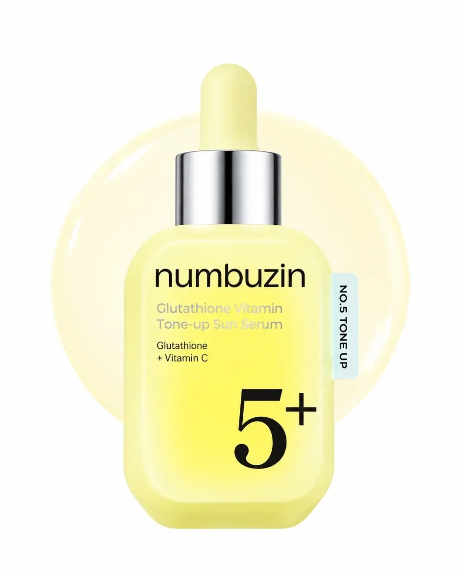 Numbuzin No.5 Glutathione Vitamin Tone-up Sun Serum 30ml