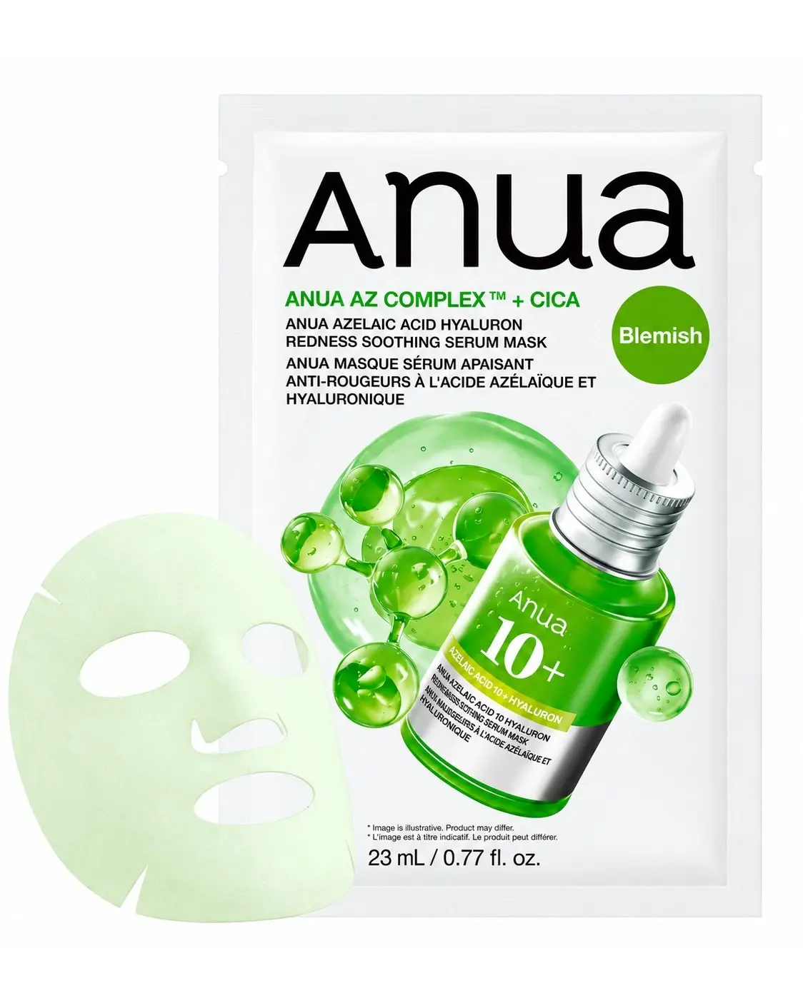 Anua Azelaic Acid Hyaluron Redness Soothing Serum Mask 23ml