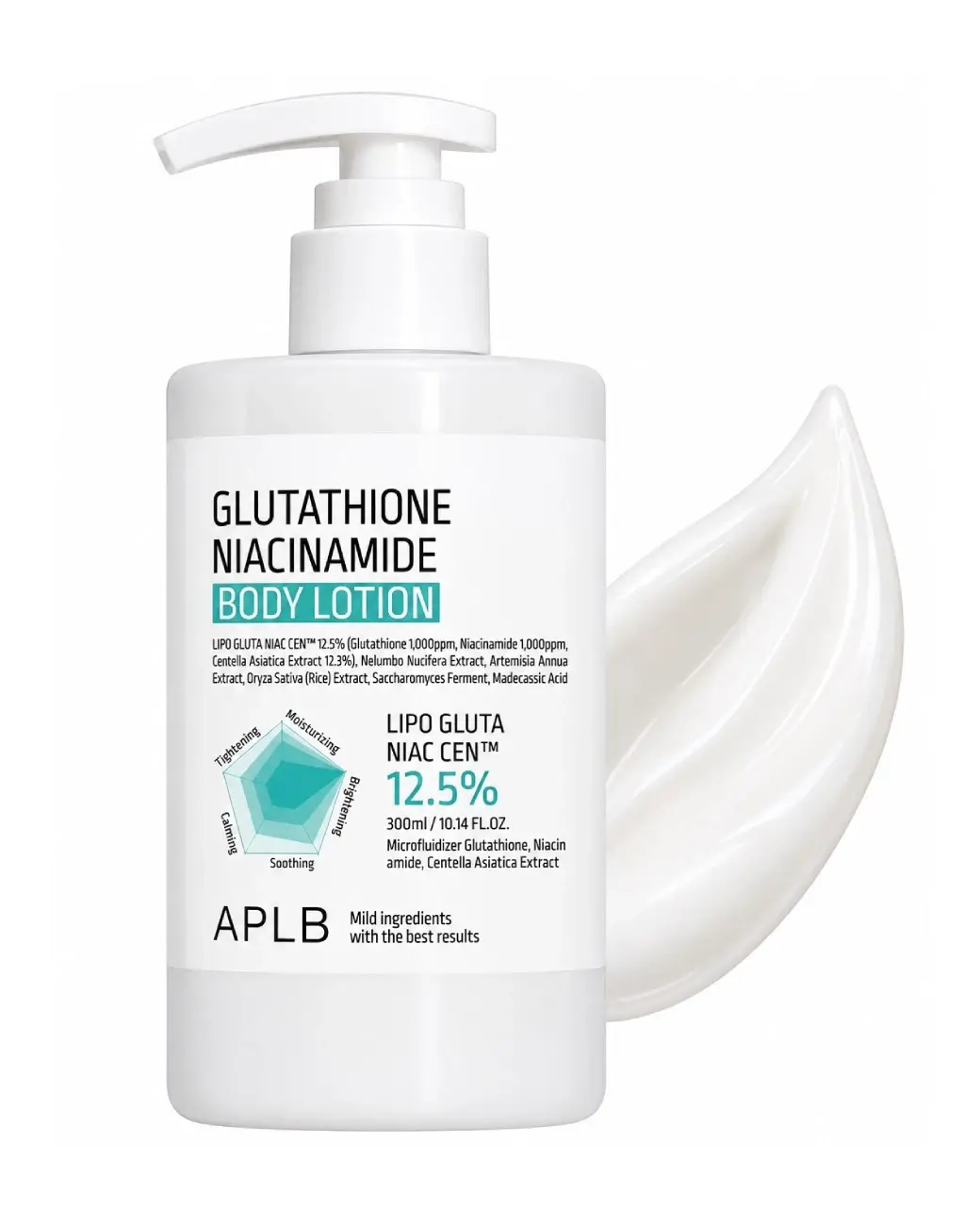 APLB Glutathione Niacinamide Body Lotion 300ml