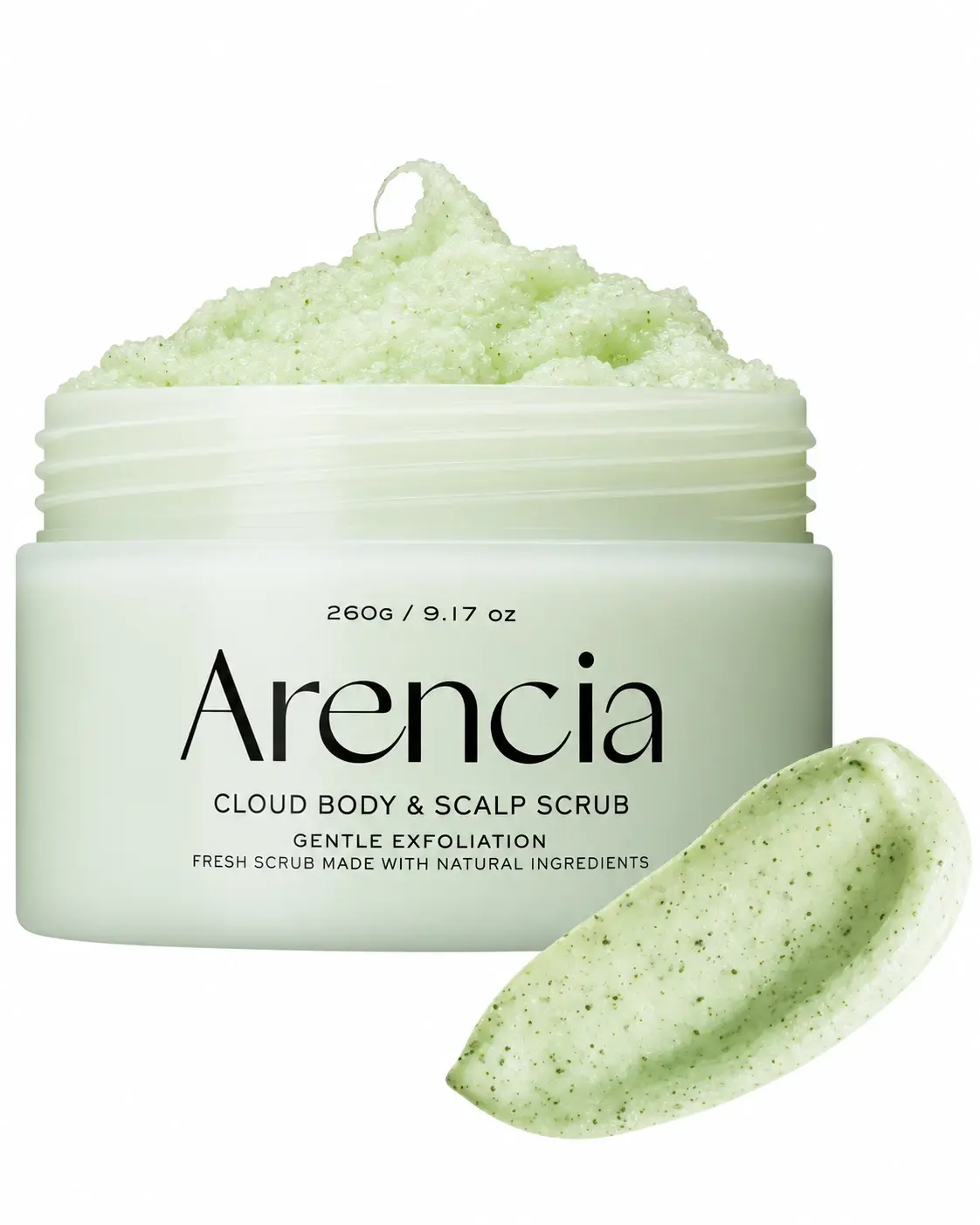 Arencia Fresh Cloud Body-Scalp Scrub 260g