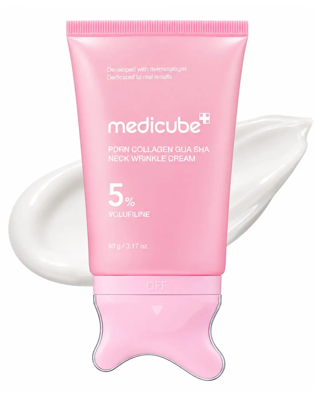 Medicube PDRN Collagen Gua Sha Neck Wrinkle Cream 90g