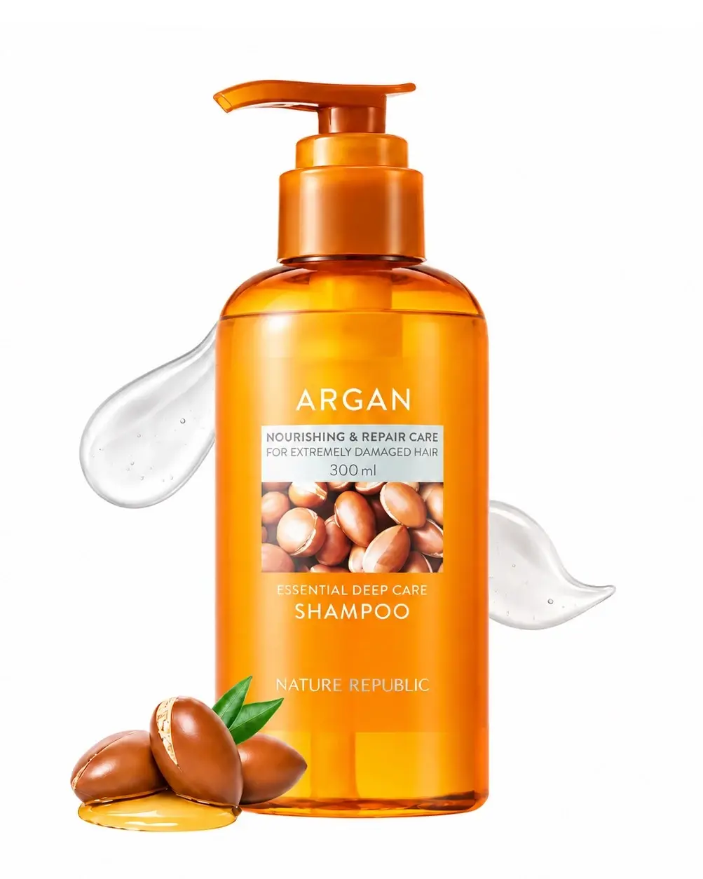 Nature Republic Argan Essential Moisture Repairing Shampoo 300ml