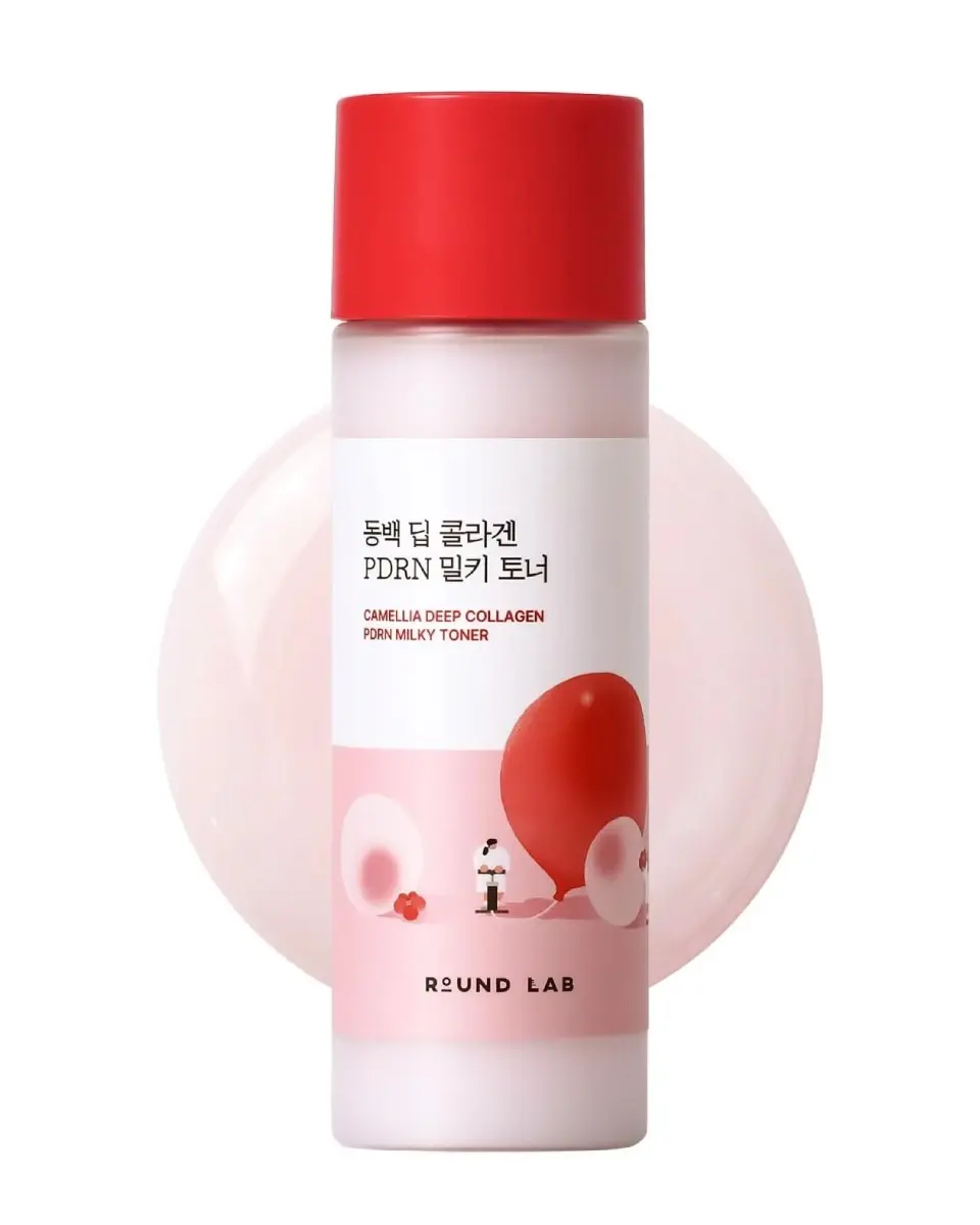 Round Lab Camellia Deep Collagen PDRN Milky Toner 150ml