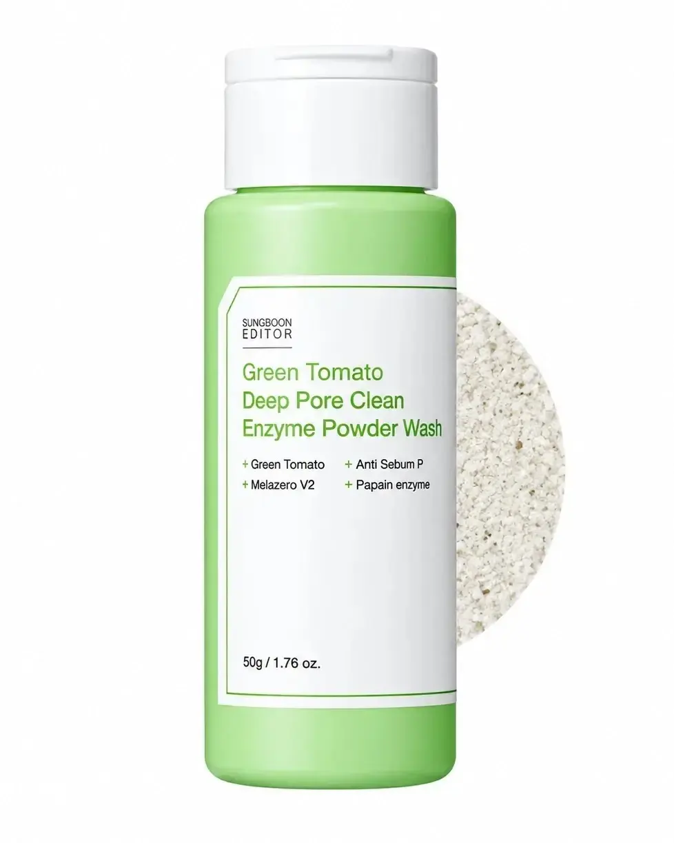 Sungboon Editor Green Tomato Deep Pore Clean Enzyme Powder Wash 50g