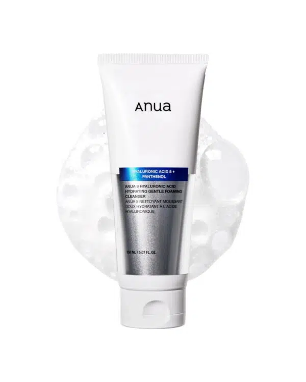 Anua 8 Hyaluronic Acid Hydrating Gentle Foaming Cleanser 150ml