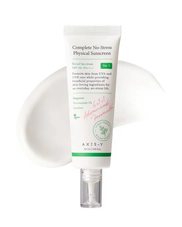 AXIS-Y Complete No-Stress Physical Sunscreen SPF50+ PA++++ 50ml