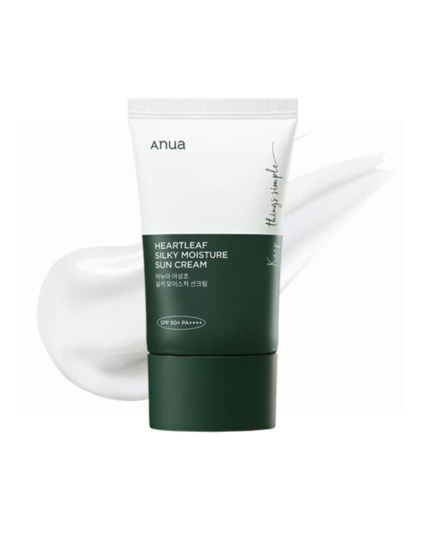 ANUA Heartleaf Silky Moisture Sun Cream SPF50+/PA++++