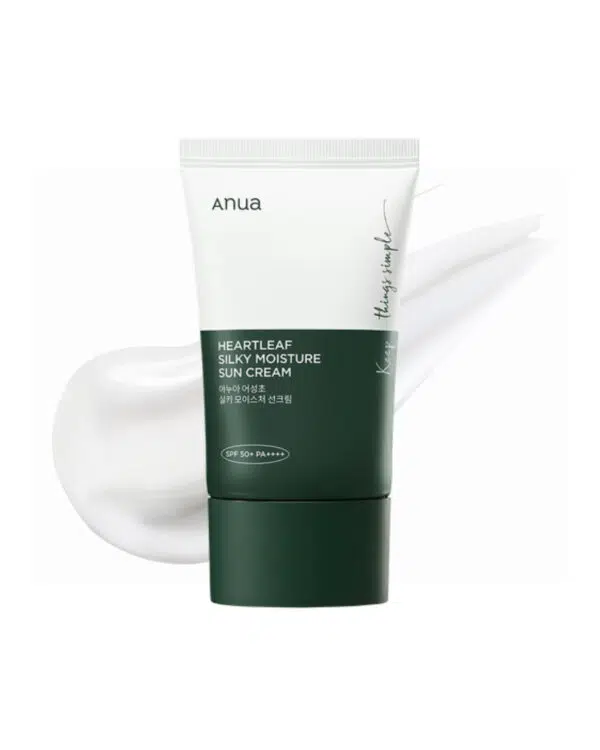 ANUA Heartleaf Silky Moisture Sun Cream SPF50+/PA++++ 50ml