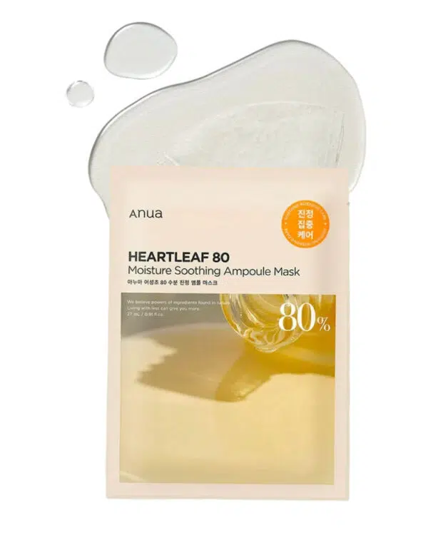 Anua Heartleaf 80 Moisture Soothing Ampoule Mask 27ml