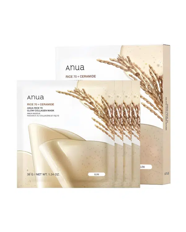 ANUA Rice 70 Glow Collagen Mask