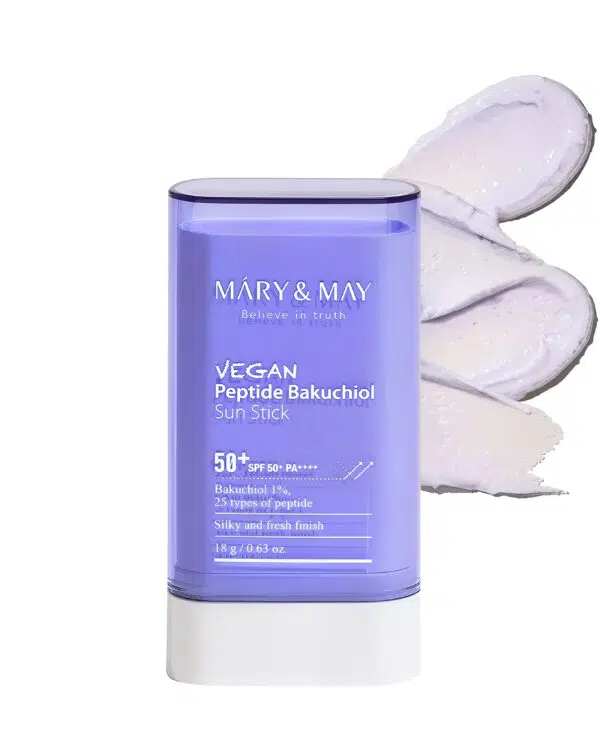Mary&May Vegan Peptide Bakuchiol Sun Stick SPF50+ PA++++ 18g