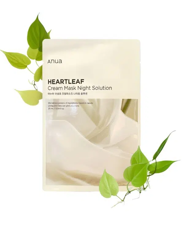 Anua Heartleaf Cream Mask Night Solution