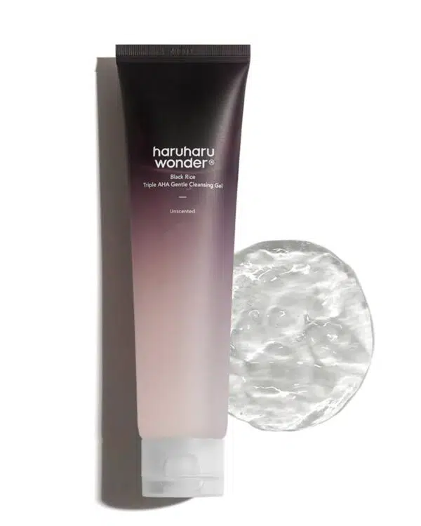 HaruHaru Wonder Black Rice Triple AHA Gentle Cleansing Gel ,100 ml