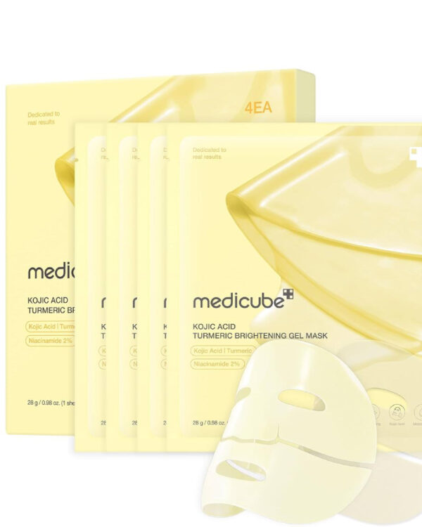 MEDICUBE Kojic Acid & Turmeric Brightening Gel Mask