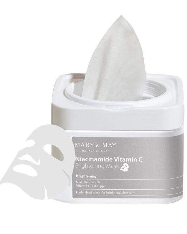 Mary&May Niacinamide Vitamin C Brightening Mask 30ea