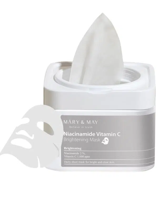 Mary&May Niacinamide Vitamin C Brightening Mask 30ea