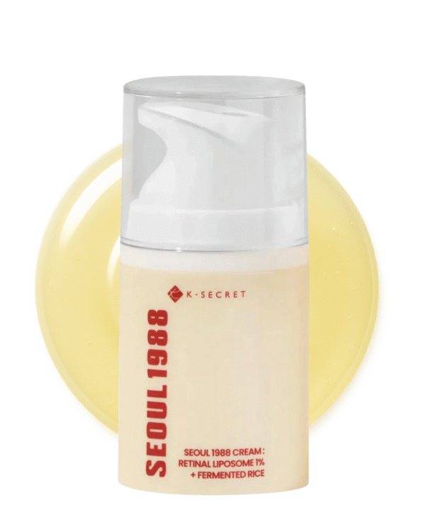 K-SECRET SEOUL 1988 Cream : Retinal Liposome 1% + Fermented Rice 50ml