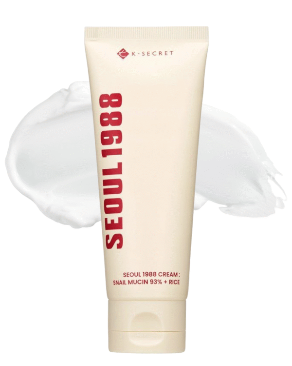 K-SECRET SEOUL 1988 Cream : Snail Mucin 93% + Rice 100ml