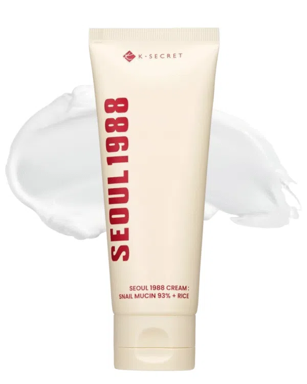 K-SECRET SEOUL 1988 Cream : Snail Mucin 93% + Rice 100ml