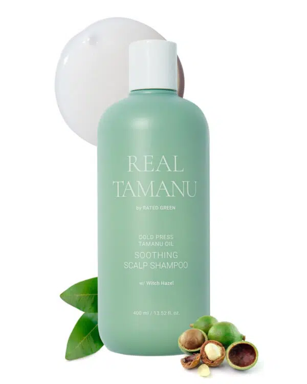 Rated Green Real Tamanu Cold Press Tamanu Oil Soothing Scalp Shampoo 400ml