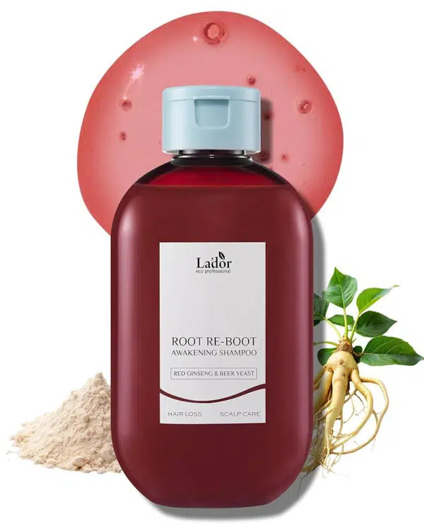 Lador Root Re-Boot Awakening Shampoo Red Ginseng&Beer Yeast 300ml