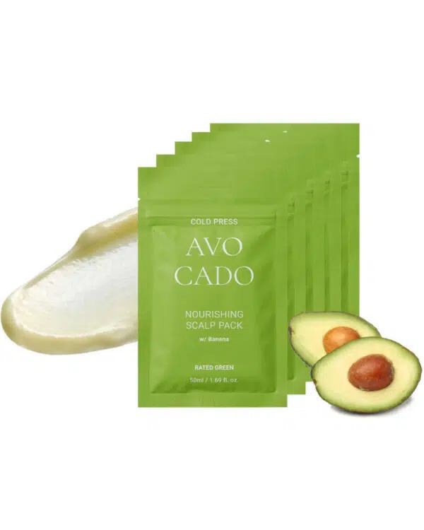 Rated Green Cold Press Avocado Nourishing Scalp Pack w/Banana 50ml