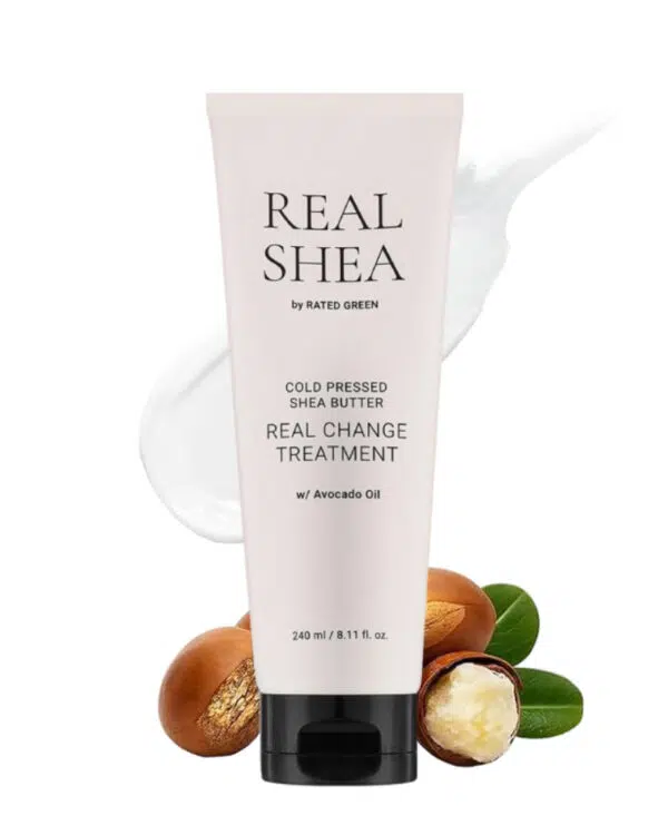 Rated Green Cold Pressed Shea Butter Real Change Treatment 240ml