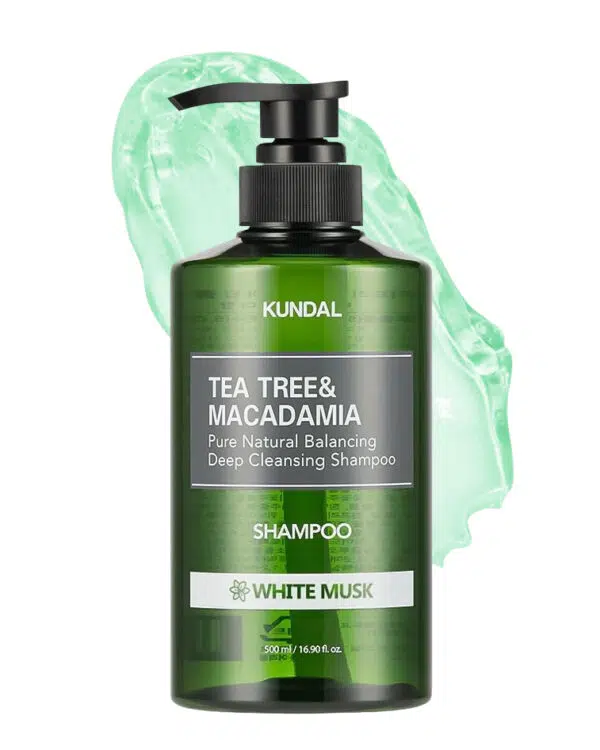 Kundal Tea Tree & Macadamia Shampoo White Musk 500ml