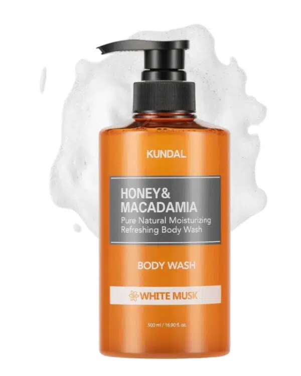 Kundal Honey & Macadamia Pure Body Wash White Musk 500 ml