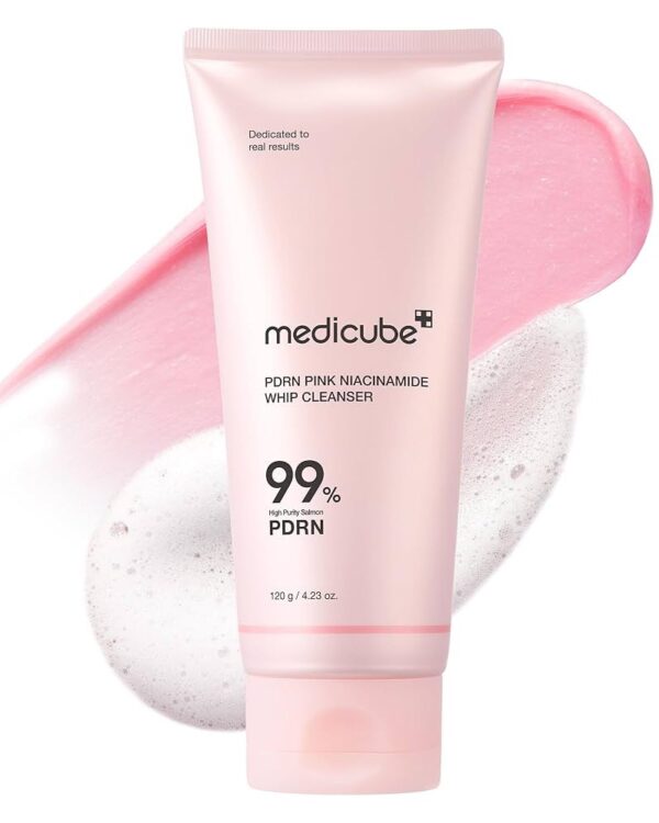 Medicube PDRN Pink Niacinamide Whip Cleanser 120g