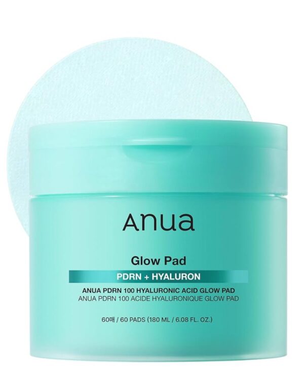 Anua PDRN 100 Hyaluronic Acid Glow Pad 60 pcs