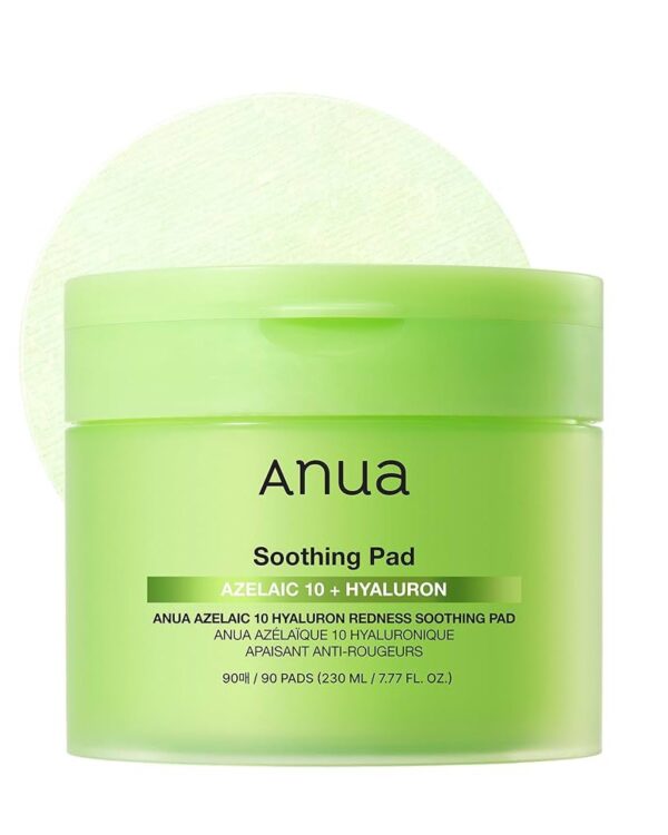 Anua Azelaic 10 Hyaluron Redness Soothing Pad 90 pcs