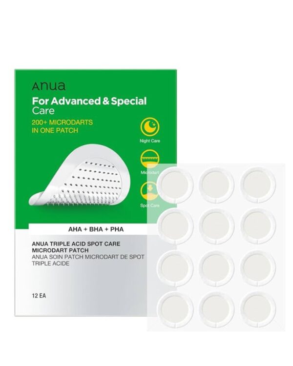 Anua Triple Acid Spot Care Microdart Patch 12 pcs