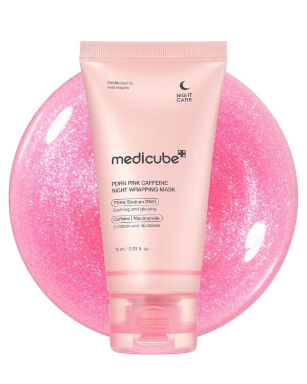 Medicube PDRN Pink Caffeine Night Wrapping Mask 75ml