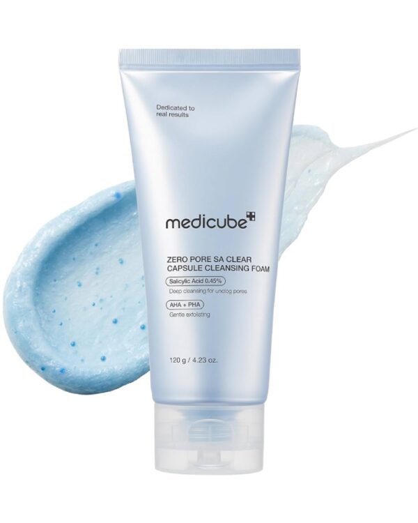 Medicube Zero Pore Sa Clear Capsule Cleansing Foam 120g