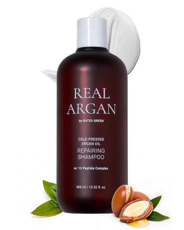 Rated Green Cold Pressed Argan Oil Repairing Shampoo 400ml